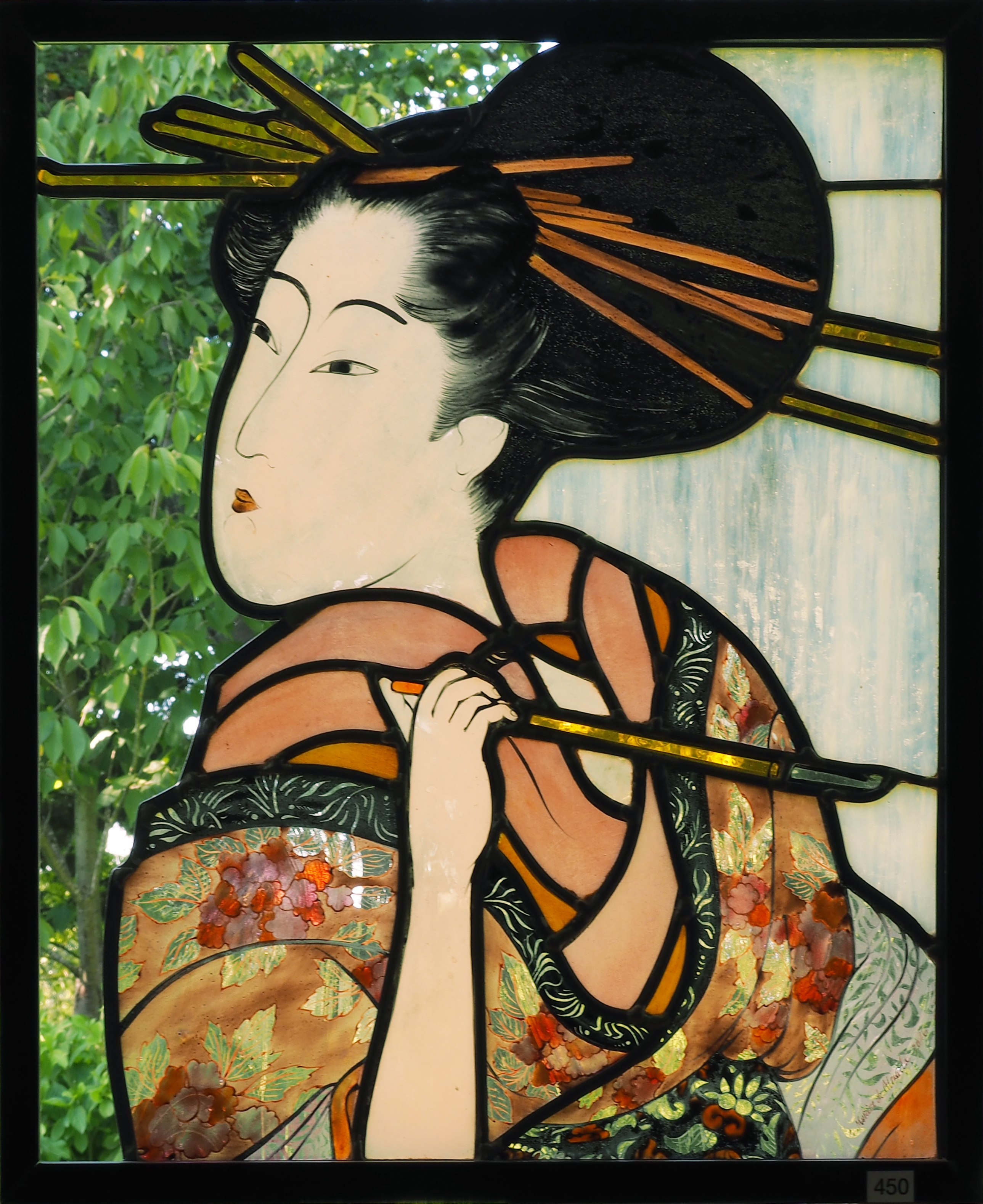 Peinture sur verre